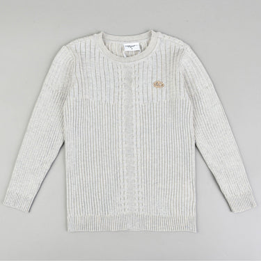 Boys Knit Rib Sweater - Kidichic